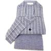 Bip Bip Pigiama da Uomo Classico con Collo a Camicia in Pura Flanella Calda di Cotone Art. E 020005 (3XL, Oceano)