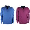 Saggio Maglione Mezza Zip U7203 in Lana e Cashmere Morbido Set 1 o 2 Pezzi da Taglia M a 3XL Tinta Unita Melange Uomo Made in Italy AVIOCICLA2PZ M