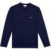 Lacoste Th6712, T-Shirt Uomo, Blu (Marine), 4