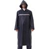 Pahajim Impermeabile Donna Uomo Giacca Antipioggia Lunga, Poncho Leggera Mantello Riutilizzabile Ripstop Con Cappuccio Regolabile