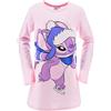 Disney Stitch Camicia da Notte per Ragazze, Lunga Camicia da Notte in Morbido Cotone, Regalo per Adolescenti, Taglie 10 a 16 Anni (Rosa, 12 Anni)