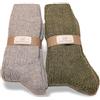PASINI FASHION 2 Paia - Calze pesanti da uomo con Alpaca - Collezione EVEREST - calde e confortevoli - taglie dalla 35 alla 50 - calzini invernali per uomini e donne spessi
