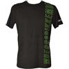 Dirk Bikkembergs T-Shirt Uomo Bikkembergs Maglietta Manica Corta Girocollo Puro Cotone con Stampa Articolo BKK25MTS01, Black, XL