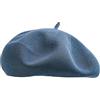 HIQIU Berretto da donna estivo sottile, ultra leggero, traspirante, per artisti, per primavera, tempo libero, Blu, 56-58
