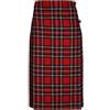 Oxfords Cashmere Kilt Lungo da Donna in Pura Lana