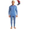 Merino.tech Intimo Termico Uomo Lana Merinos - Completo Termico + Calzini | Maglia e Pantaloni Leggero, Medio, Pesante, Traspirante, Drenante, Anti-Odore, Non Pizzica per Trekking, Sci, Outdoor
