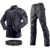 HANSTRONG GEAR H World Shopping - Giacca e pantaloni tattici da combattimento BDU per esercito, softair, paintball, caccia, tiro, gioco di guerra, deserto, digitale (AOR1)