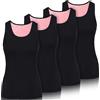 Neer Top Intimo da Donna in Pile Calda Canotta Cami Intimo Termico in Cotone per Donne Canotta Senza Maniche