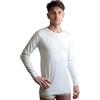 New Day intimo eccezionale Set da 3 T-Shirt Uomo Cotone Caldo Manica Lunga, Maglietta Intima Termica | Maglia con collo tondo o scollo a V, bianca o nera, magliette intime cotone termiche, sottogiacca uomo, intimo uomo invernale