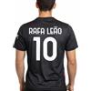 AC Milan Maglia Rafa Leao 10 Replica Ufficiale 2025/2026, Rossonera a Strisce, Adulto e Bambino (IT, Testo, L, Rosso)