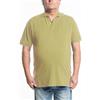 MAXFORT Polo Taglie Forti Uomo Manica Corta Cotone Oversize Estiva Leggera (6XL, Beige)