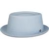 LIERYS Pork Pie Cappello in Lino Screziato Prodotto in Italia Unisex Primavera Estate