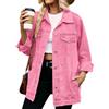 sandbank Giacca da donna slim fit leggera jeans denim cotone cappotto Outwear