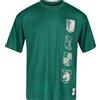 Attack on Titan Flügel der Freiheit - Logo - Oversize Uomo T-Shirt Verde 100% Cotone Taglia Extra