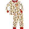 Disney Pigiama Re Leone The Lion Guard Pigiama Bambino | Pigiamone Invernale Ragazzo vestibilità Aderente 6-7 Anni