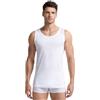 Karelpiù Maglietta | Canotta Intima Uomo Cotone Pettinato 100%. (6pz) Canottiera | Maglia Girocollo o Scollo a V. T-Shirt Superior Premium Cotton (IT, Testo, 3XL, Regular, Regular, Canotta, Bianco)