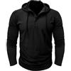 MakingDa Athletic Manica Corta Con Cappuccio Uomini Moda Allenamento Palestra Pullover Camicia Con Cappuccio Pulsante Muscle Fit Estate Felpa Leggera Hip Hop Running Boxing Hiking Sport Hoodys T-Shirt