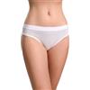 EGI Slip Donna Midi in Puro Cotone Filo di Scozia - Mutande Classiche a Fianco Medio Traspiranti, Confezione da 2 Pezzi Art. 5050