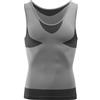 MEETWEE Canotta a Compressione da Uomo,Camicia Manica Corto Asciugatura Maglietta Senza Maniche Modellante e Snellente Body Shaper Tee Shirt Runnig Sportiva Fitness
