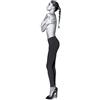 JADEA Leggings Donna Invernale Felpato Offerta 2-3-4 Pezzi+ Calza in Omaggio Leggings Donna Felpato J34 (3 Pezzi Blu+Calza, M)