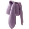 Whakano Cappello da Donna con Orecchie di Coniglio, Caldo Berretto in Maglia, Elastico e Morbido Beanie Cappello per l'Inverno, Divertente Cappello, Beanie per Donna & Uomo, Taglia Unica, Cappello per
