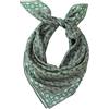 Prettystern Donna 65cm estate Foulard Di Seta Bandana Fazzoletto Da Collo Colorato Olio Pittura Arte Stampa