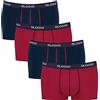 sloggi for Men Start Hipster C2P Box biancheria intima, 4 x blu - Dark Combination, L