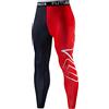 Generico Leggings Running Uomo a Compressione Media Pesante Calzamaglia Pantaloni 3/4 Asciugatura Rapida Baselayer Formazione Calzamaglie Sportivi da per Fitness e Allenamento con di Massima Traspirazione