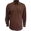 ROCK-IT Apparel Camicia da Uomo, Camicia Premium a Maniche Lunghe dal Look Militare, Camicia Casual, qualità 100% Cotone, Taglie S-5XL