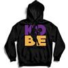 Generico Felpa Kobe Bryant con Cappuccio e Tascone Centrale Stampa Diretta - Hoodie Basket NBA Black Mamba 24