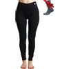 Merino.tech Pantaloni Lana Merinos Donna - 100% Intimo Termico + Calzini | Intimo termico donna in lana Merino, per trekking, sci e outdoor, non irrita la pelle, termoregolatore, anti-odore