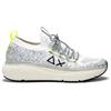 SUN68 JUPITER KNIT Sneaker Bianco da Uomo Z34127-01