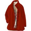 EMUKFD - Giacca in pile con cappuccio da donna, stile sherpa, invernale, con orsetto, in finta pelliccia, calda e accogliente, giacca termica da donna, con bottoni, casual, elegante, parka, morbida e