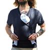Amtopiyo papà Maglietta Kangaroo Mamma Lenire Porta Bebè a Fascia Collo a V Manica Corta Canottiere CL014 Uomo XXL