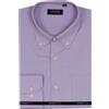 Coveri Camicia classica in cotone operato, Lilla L