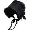 BPURB Cappello da pellegrino vittoriano da donna, accessorio per costume coloniale