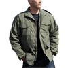 MERCH ATTIRE Giacca da uomo M65 Field Jacket invernale militare in cotone giacca da lavoro giacca spessa con tasche multiple (regolare, grande, alta e corta), Field Jacket - Cotone, L