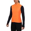 TCA Excel Runner Gilet da Corsa da Bambina Sportivo con Tasche Zip - Arancia, 12-14 Anni