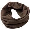 Prettystern scaldacollo tubolare sciarpa ad anello donna di 100% Cachemire Lana sciarpa tubolare Uomo collo di Cashmere marrone caffè