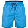 ZAGANO Pantaloncini da Nuoto e da Sport, Costume da Bagno da Uomo, Corti, Prodotti nell'UE, Resistenti e Comodi, Nylon, 5103, Azzurro, 3XL