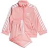 adidas Tuta da Bambina Rosa JC6502