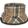 Y-DRY Cappello Reversibile Impermeabile, Ripiegabile con Custodia, Bucket Hat Antipioggia con Coulisse Regolabile, Taglia Unica, Leggero e Compatto