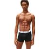 Tommy Hilfiger 3P Trunk Um0Um02761, Boxer, Uomo, Nero (Whte/Util Sage/Nob Blu), XL