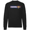 Settantallora - Felpa Girocollo Maglia Must Have PE RI Veri Supporter del Catania con Stemma inspirato ai Colori della Città