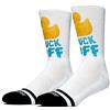 Venture Calzini casual ultra morbidi, con anello in spugna a coste, supporto per arco plantare, tallone e punta rinforzati, perfetti per crossfit, palestra, skateboard, Duck Off Sciocco, M-L