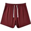 Amy Coulee Pantaloni da notte corti da uomo, in cotone, 4, leggeri, pantaloni corti da pigiama con tasche, XXL