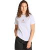 Calvin Klein Donna T-Shirt Maniche Corte Shadow Graphic Tee Regular Fit, Bianco (Brilliant White), XS