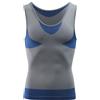 MEETWEE Canotta a Compressione da Uomo,Camicia Manica Corto Asciugatura Maglietta Senza Maniche Modellante e Snellente Body Shaper Tee Shirt Runnig Sportiva Fitness