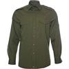 ROCK-IT Apparel Camicia da Uomo, Camicia Premium a Maniche Lunghe dal Look Militare, Camicia Casual, qualità 100% Cotone, Taglie S-5XL