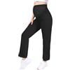 Freebily Jeans Premaman per Donne Incinte Pantaloni Premaman Lunghi con Tasche Pantalone da Lavoro Casual Maternity Jeans maternità Leggings per Gravidanza